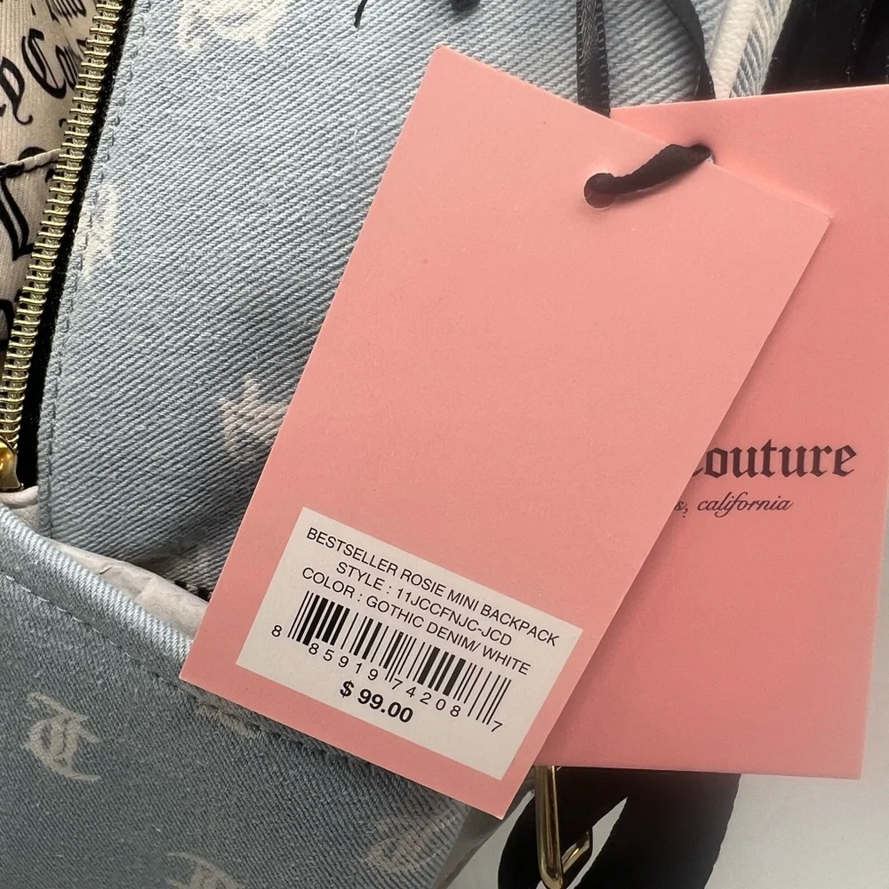 Juicy‎ couture bestseller Rosie mini backpack purse